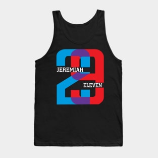 Jeremiah 29:11 Bible Verse Design. Christian Prints Tank Top